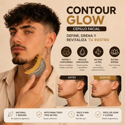 Cepillo Facial para Deshinchar y Definir tu Rostro en 5 Minutos
